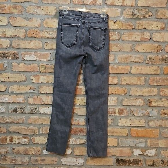 Zara Gray sun washed jeans size 26 X 29 - Picture 5 of 10